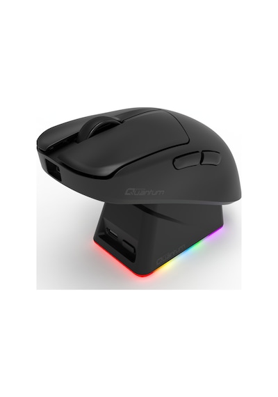 Quantum Gaming Fluxmouse G13 Pro 1000hz Paw3311 Rgb Şarj İstasyonlu 22.000 Dpı Kablosuz Siyah Gaming Mouse