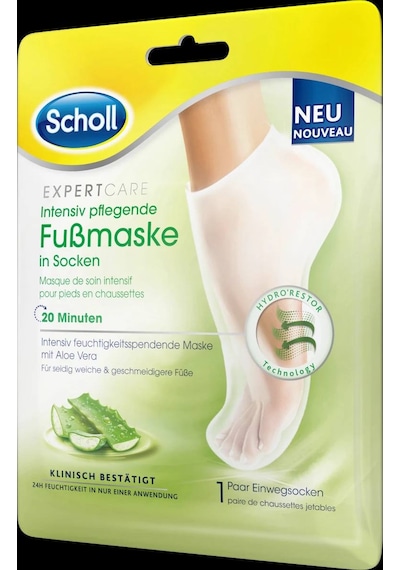 Scholl Aloe Veralı Ayak Maskesi Çorapları 1 Çift 2 Adet