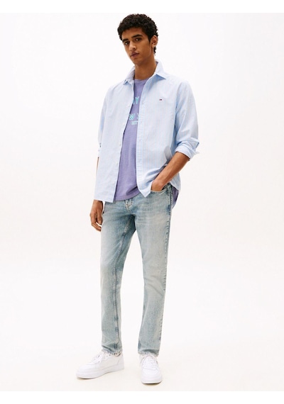 Tommy Hilfiger Scanton Slim Cı6137 Açık Mavi Erkek Jean-8670 Açık Mavi