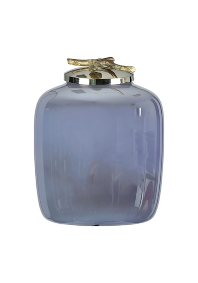 Vitale AK.jb0184 İnci Vazo 23 x 13 x 34 CM Mavi