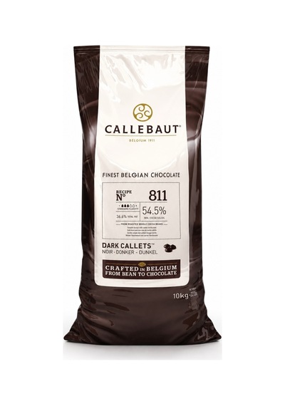 Callebaut 811nv-595 Bitter Drop Çikolata 10 Kg