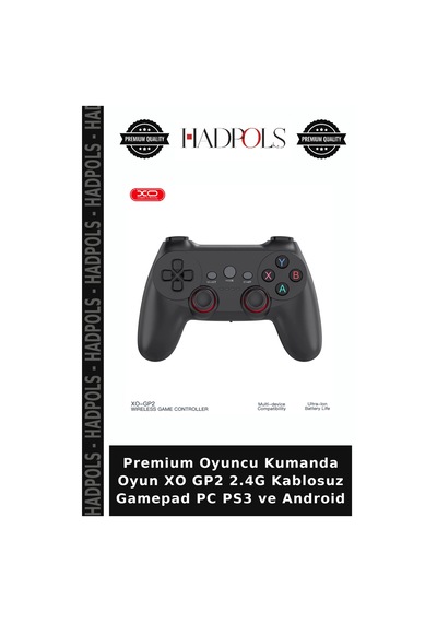 Premium Oyuncu Kumanda Oyun Xo Gp2 2.4g Kablosuz Gamepad Pc Ps3 Ve Android