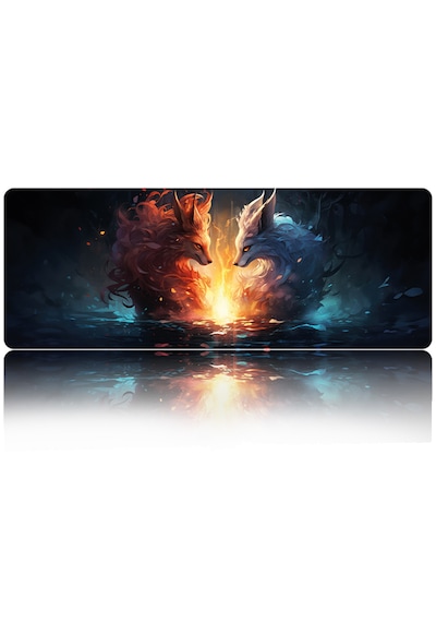 Voxlanth Wolfs-1 Büyük Boy Gaming Oyuncu Mouse Pad 90x40 Cm