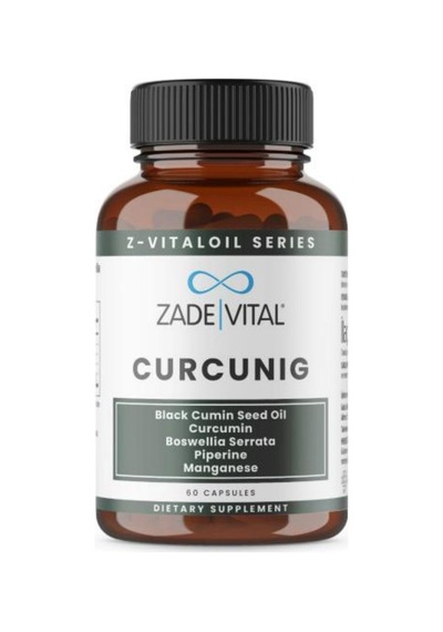 Zade Vital Curcunig 60 Kapsül Çörek Otu Yağı, Zerdeçal, Boswellia Serrata, Piperin, Manganez