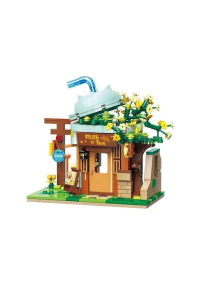 Kp-28021 Milk Tea Shop Blok Seti -vagon Life