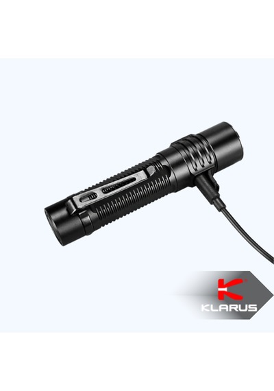 Klarus G15 V2 4200 Lümen Şarj Edilebilir Profesyonel El Feneri 5000 Mah Powerbank Özellikli Ipx8 Siyah