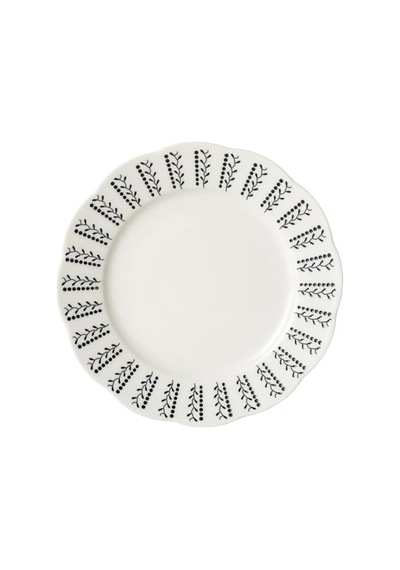 Pearl Servis Tabağı Seti 27 Cm, 6'lı Açık Gri