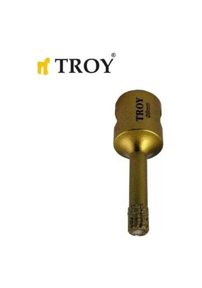 Troy 27450-08 Avuç Taşlamalar İçin Seramik Kuru Elmas Delici, 8mm