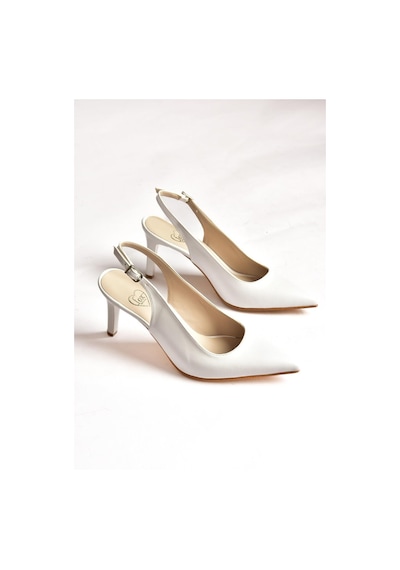 Fox Shoes S654071709 Beyaz İnce Topuklu Kadın Ayakkabı Beyaz Fox Shoes S654071709 Beyaz İnce Topuklu Kadın Ayakkabı Beyaz