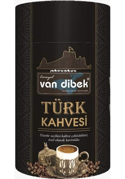 Van Dibek Türk Kahvesi Silindir Kutu 500 Gr.