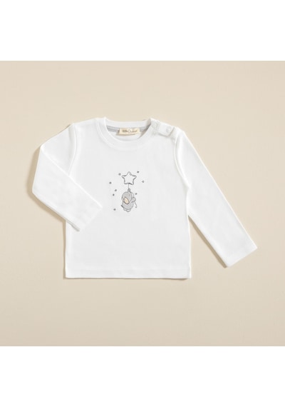 Elephant Uzun Kollu Pijama Üstü Acı Kahverengi