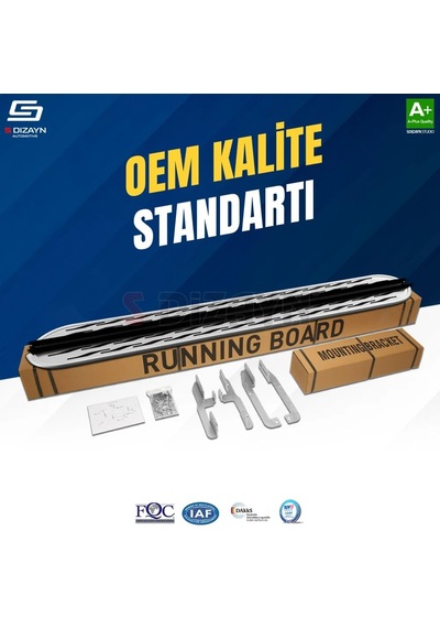 S-dizayn Citroen C5 Aircross 2 Hybrid Benzinli Oem Still Pro V2 Aluminyum Yan Basamak 193 Cm 2025 Üz
