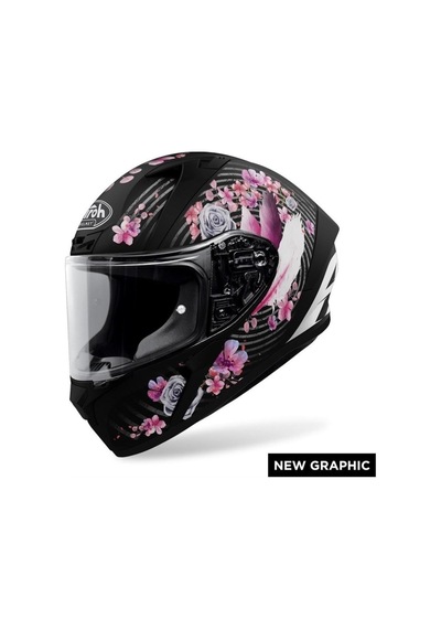 Aıroh Valor Mad Kask Mat Pembe - Siyah