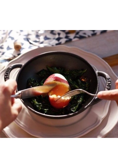 Ikea 40511 Döküm Kapaklı Wok Tava 16,7 Cm Siyah 2 Parça