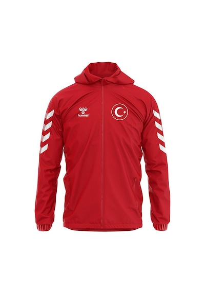 Hummel Armin Milli Takım Yağmurluk Kırmızı