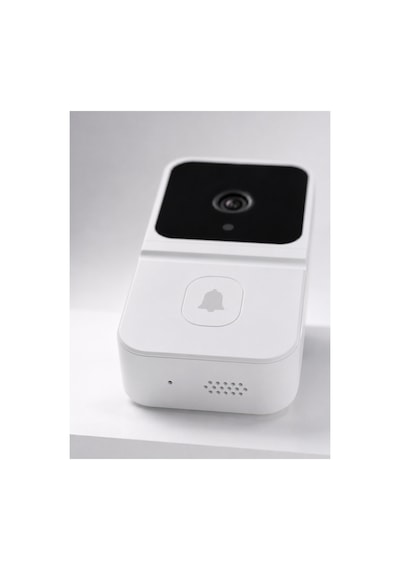 Astraltech Hd Kameralı Beyaz Görüntülü Kapı Zili Çift Yönlü Sesli Wi-fi Akıllı Kapı Zili Tek Renk