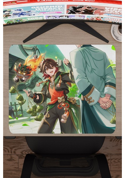 Gaming Genshin Impact Anime Gacha V2 - 48x40 Xl Gaming Mouse Pad Fare Altlığı