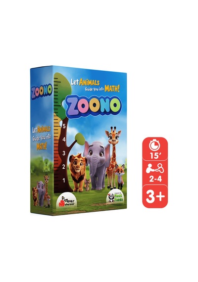 Playever Zoono, Sayıları Ve Saymayı Öğreten Kart Oyunu 3-5 Yaş