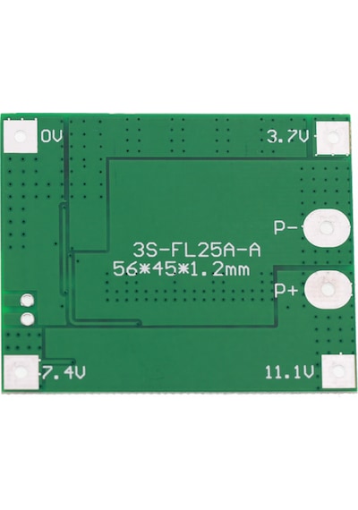 3S 25A 12V Balans 18650 Bms Lipo Batarya Pil Şarj Devresi
