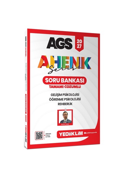 Yediiklim 2027 Ags Ahenk Serisi Gelişim Psikolojisi Öğrenme Psikolojisi Ve Rehberlik Tamamı Çözümlü Soru Bankası