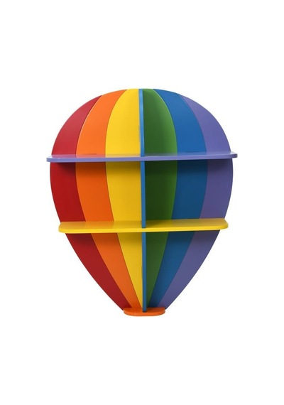 Fetaeğitim Balon Kitaplık Çok Renkli