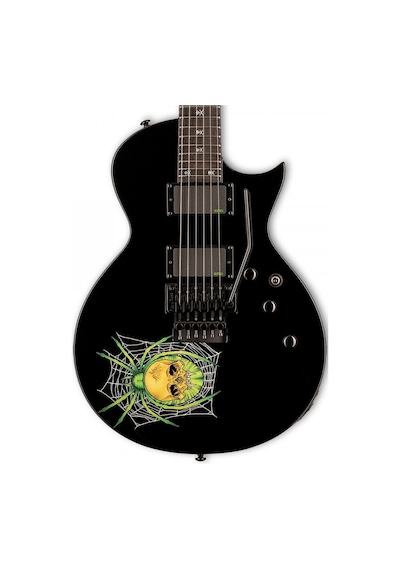 Esp Ltd Lkh3 Kh-3 Spider Kirk Hammett Signature Elektro Gitar Metallica Efsanesi Özel Grafik Tasarım