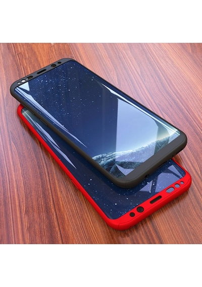 Samsung Uyumlu Galaxy S7 Edge Kamera Korumali 360 Tam Koruma Kilif 315635468 - Renk / Lacivert
