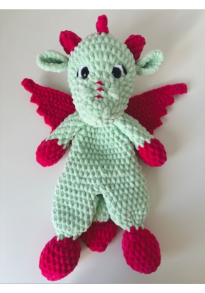 Minty The Dragon Açık Yeşil