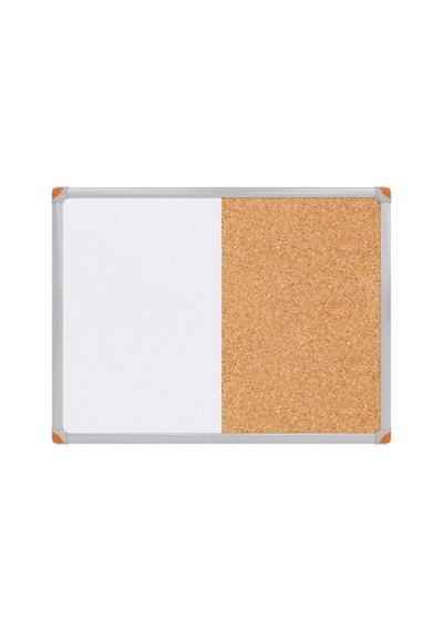 Cengo Çift Fonksiyonlu Alüminyum Çerçeve Mantar Pano Ve Yazı Tahtası 30x45 Cm Genel