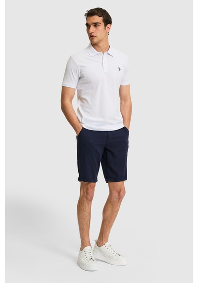 U.s. Polo Assn. Erkek Beyaz Tişört Basic 50322347-vr013