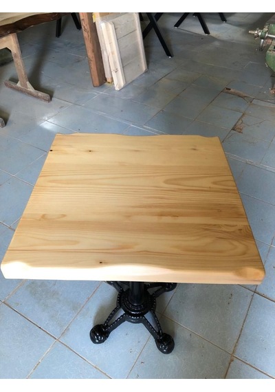 Bintaşmobilya Naturel Kütük Cafe Masası
