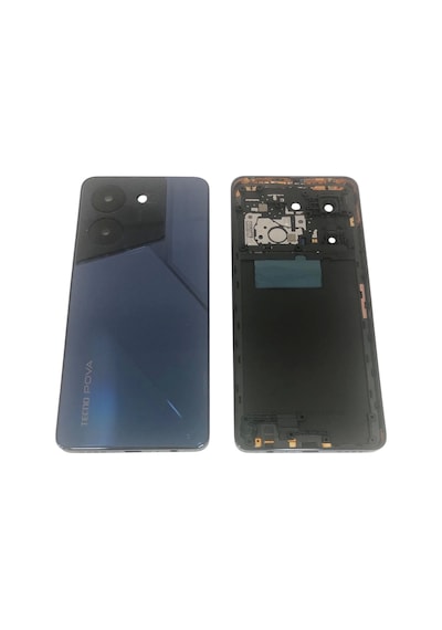 Tecno Pova 5 Lh7n Kasa Arka Kapak Pil Kapağı Mavi