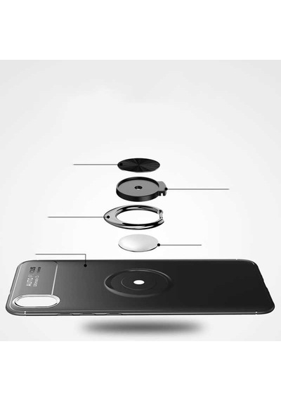 Xiaomi Redmi 7A Kilif Yüzüklü Magnetli Ravel Case 393201799