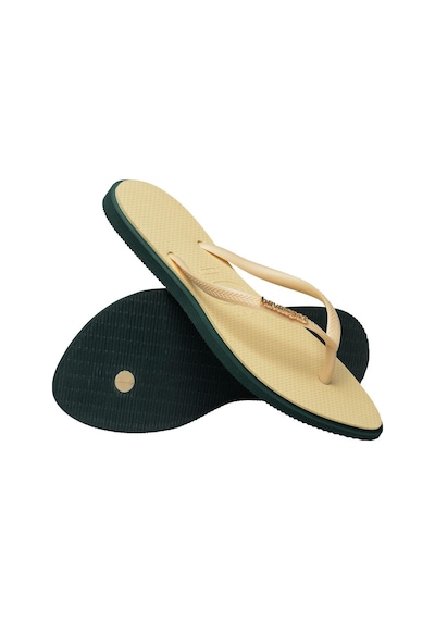 Havaianas Slim Point Pantanal Green Kadın Terlik-4791 Bej