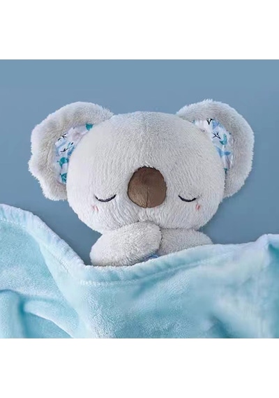 Koala Nefes Alabilen Uyku Arkadaşı 25cm Müzikli Nefes Alan Tam Fonksiyonlu
