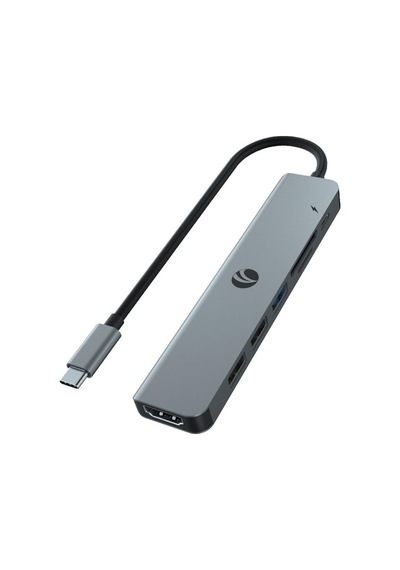 Vcom Cue18 Type-c To Hdmi 4k 30hz +usb3.0+usb-a2.0+sd2.0+tf2.0+pd 3.0 100w Çoklayıcı