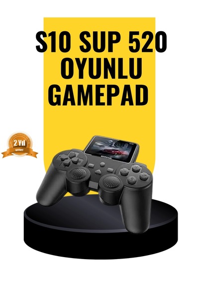 2025 A Kalite S10 Gamepad 520 Oyunlu Tv Bağlantılı Retro Atari Konsolu 83848982
