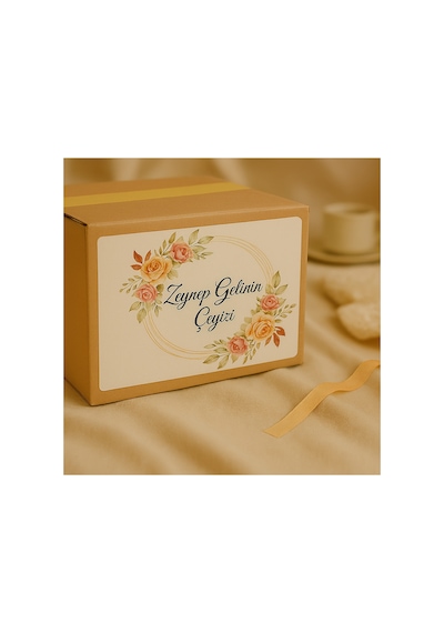 Çeyiz Koli Etiketi 21x30 Cm 10 Lu Paket Düğün & Taşınma İçin Düzenleyici Etiketler Diğer