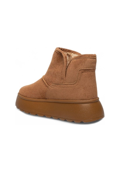 Trendyshose Wkrs 2951 Zenne Bot Faylon Taban Bağcıksız Garantili Bot Taba-suet