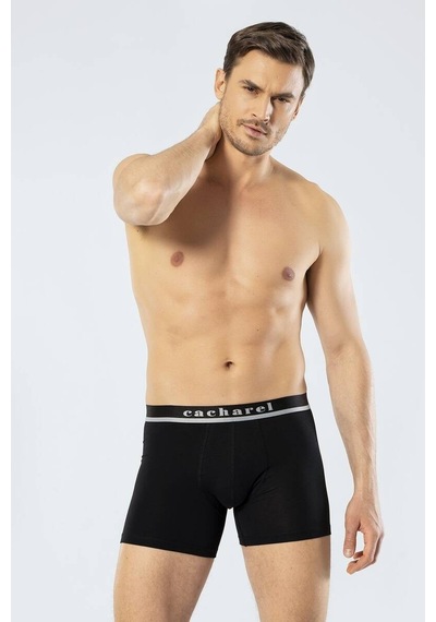 Cacharel Erkek Likralı Boxer Siyah 001