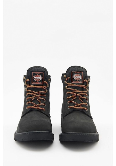 Harley Davidson 556 Mid Nubuk Erkek Bot 025m100225 Siyah