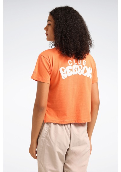 Reebok Kerala Tee Coral Kadın Kısa Kol T-shirt 000000000102055621 Pembe