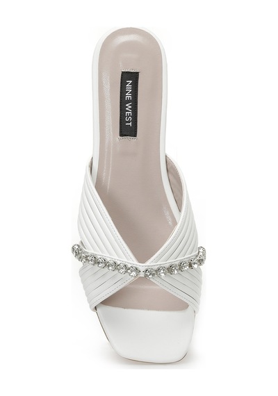 Nine West TANVO 2FX Beyaz Kadın Terlik Beyaz