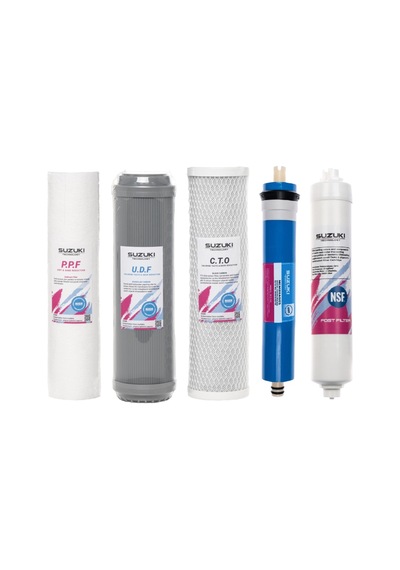 Açık Kasa Su Arıtma Cihazı Tam Set (7 Filtre)Alkali Ve Mineral Fi