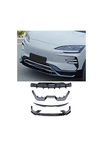 Autogp Byd Seal U-dmi Aero Body Kit Tampon Ekleri Seti Pianoblack