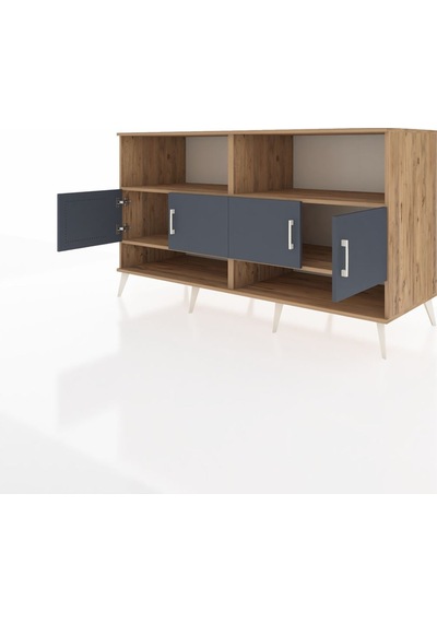 Kronos Konsol 4 Raflı 4 Kapaklı 176x59x99 Çam-antrasit/aytaşı Çam-antrasit/aytaşı Kronos Konsol 4 Raflı 4 Kapaklı 176x59x99 Çam-antrasit/aytaşı Çam-antrasit/aytaşı