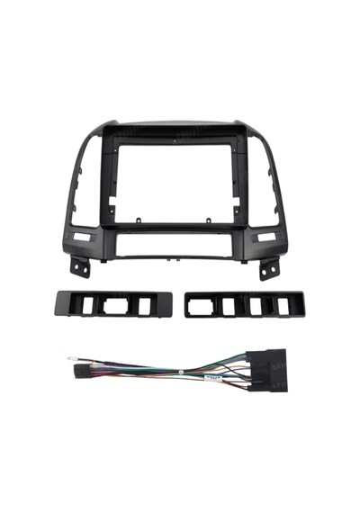 Govimaks Hyundaı Santafe 2006-2012 Uyumlu 9" Siyah Androıd Multimedya Çerçevesi - Soket