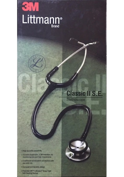 3M Littmann Classic II Pediatrik Stetoskop Siyah