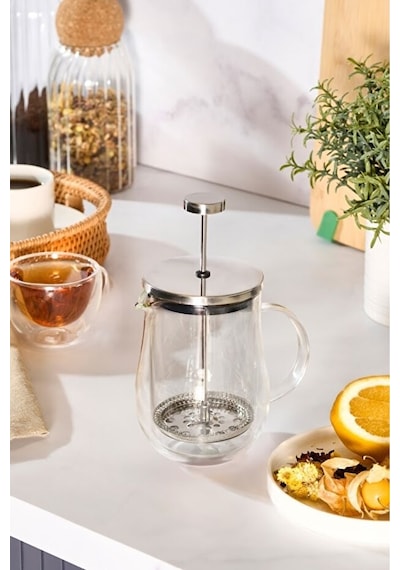 Karaca Pia Kiku French Press 350 Ml Şeffaf