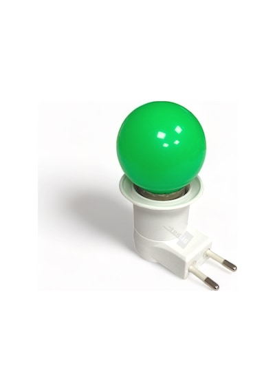 Tek-iş Açma Kapama Anahtarlı Duy Fişli E-27 Anahtarlı + Ampul E-27 1 W Renkli Pst